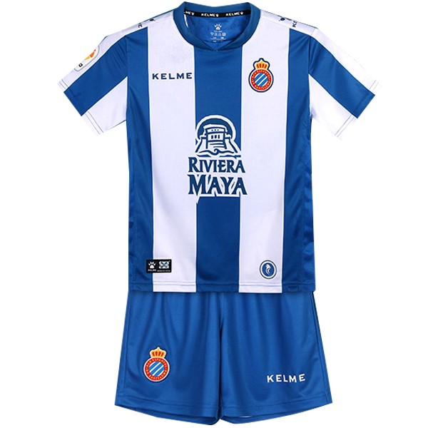 Camiseta Español Primera equipación Niños 2018-2019 Azul